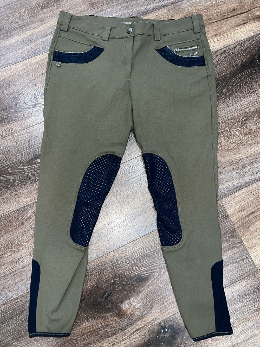 Pikeur® Sports Clarissa Grip Seat Breeches W/ Silver Embellishments 🐎